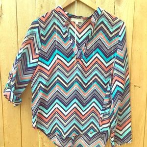 Chevron Stripe Shirt.